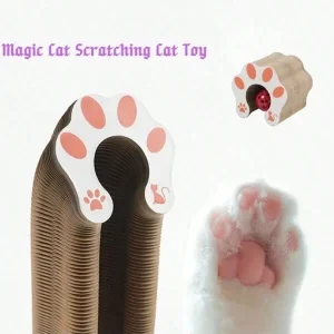 Organ Cat Scratching Board Cats Toy With Bell Cat Grinding Claw Cat Climbing Frame Coffee Brown